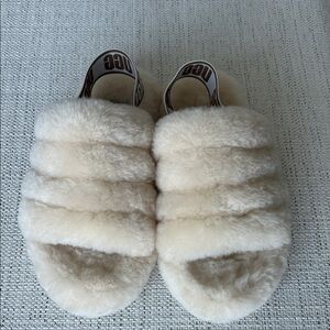 Kids UGG Fluff Yeah Slippers